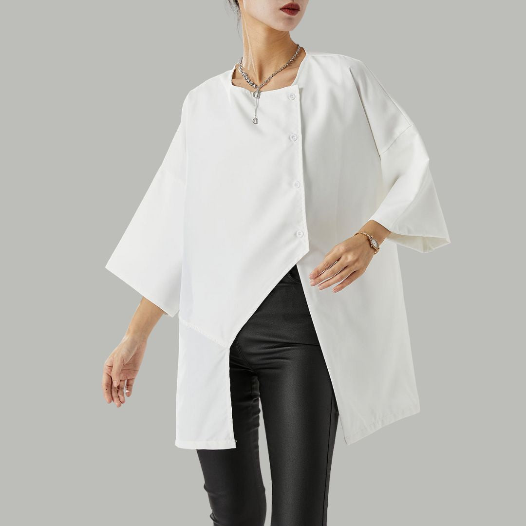 Stylish asymmetric blouse