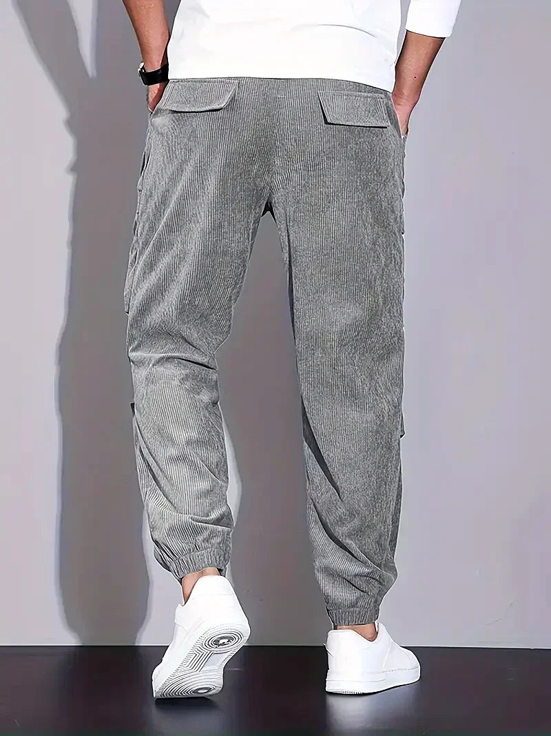 Men - Cargo Jogging Trousers - Comfortable Cotton Blend - Stylish Activewear for Daily Adventures