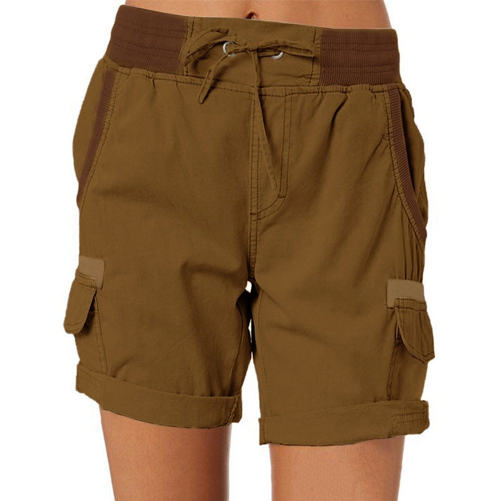 Elegant shorts with high waist