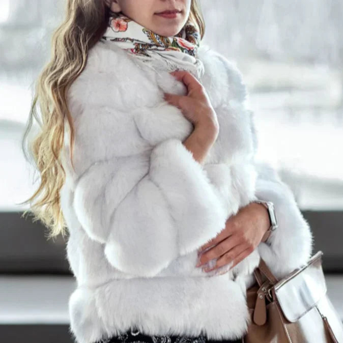 Elegant fur coat