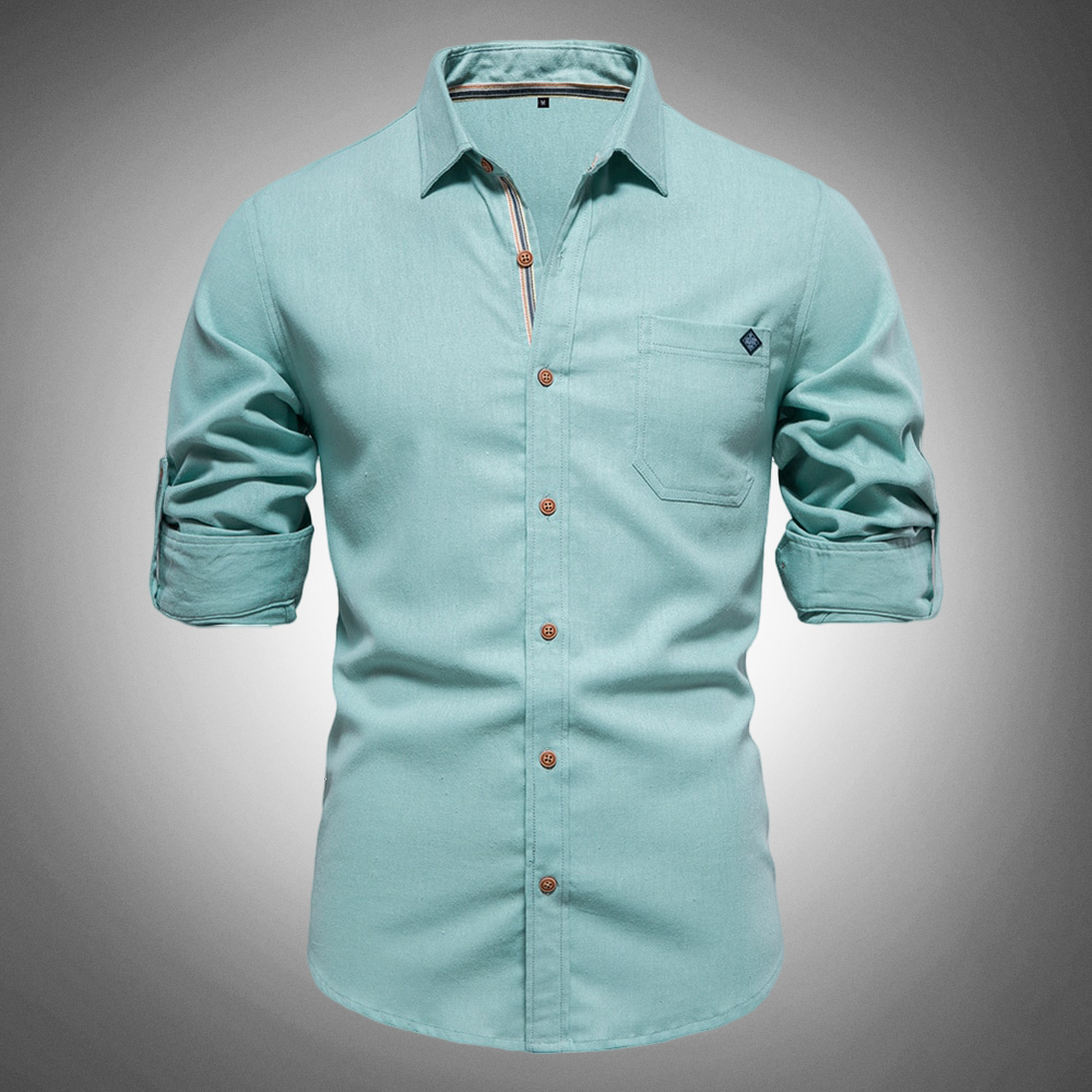 Men's button-down shirt