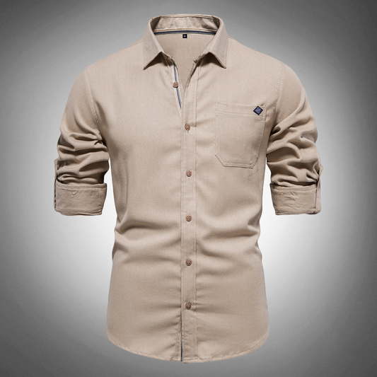 Men's button-down shirt