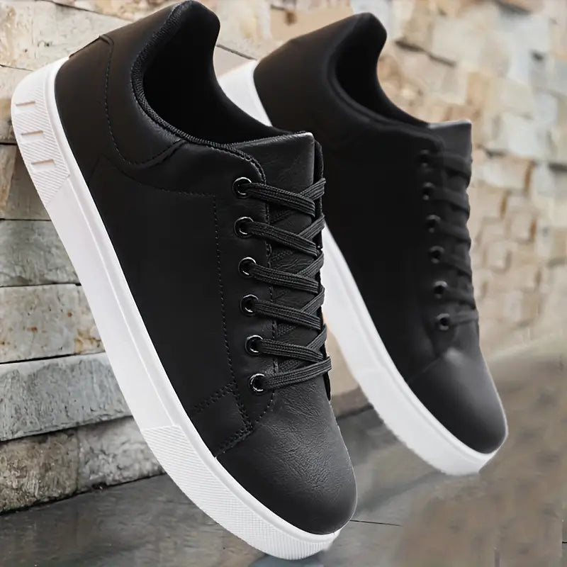 Comfortable men's lace-up shoes with a comfortable sole