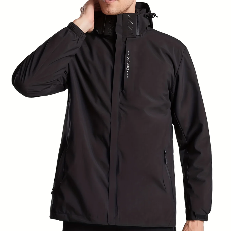 Men's mackintosh Breathable Waterproof with detachable hood