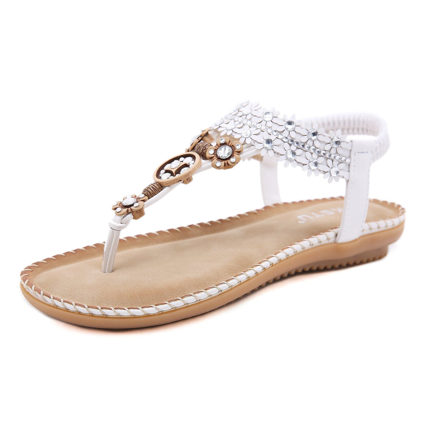 New Ethno Style Sandals Female Bohemian Flipflops