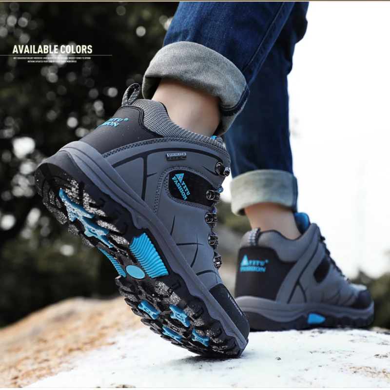 Shoes Men Waterproof Non-slip Outdoor Trekking