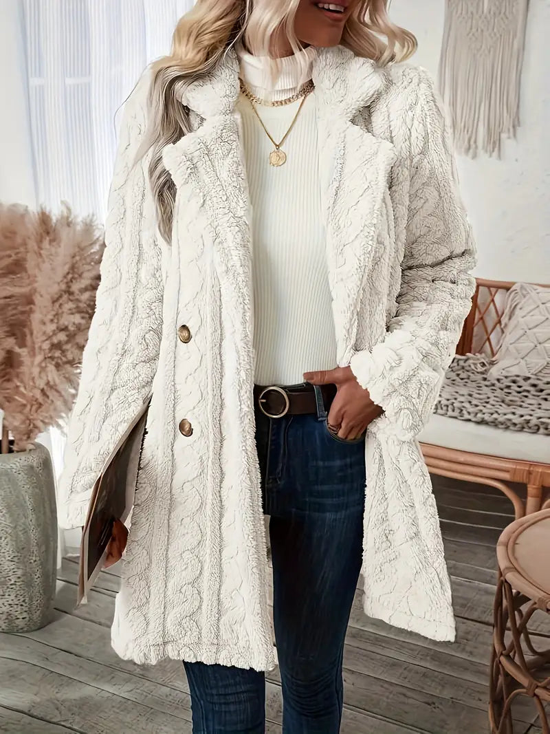 Elegant, warm and thick jacket