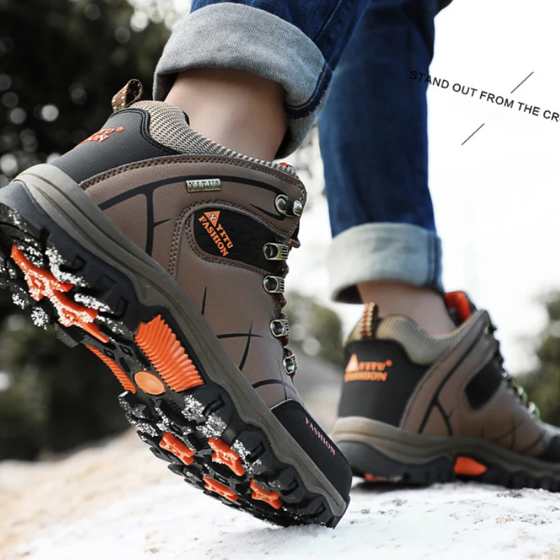 Shoes Men Waterproof Non-slip Outdoor Trekking