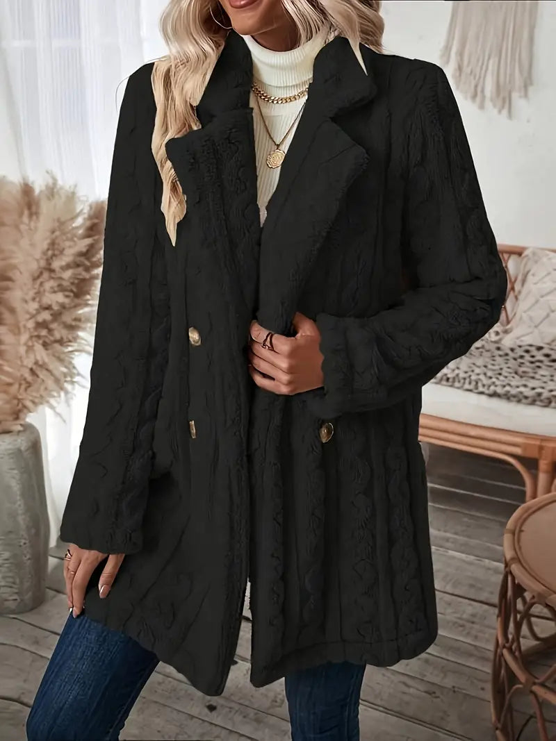 Elegant, warm and thick jacket