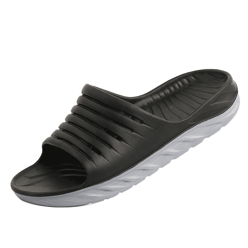 Home Indoor and outdoor sports slippers with shock absorption