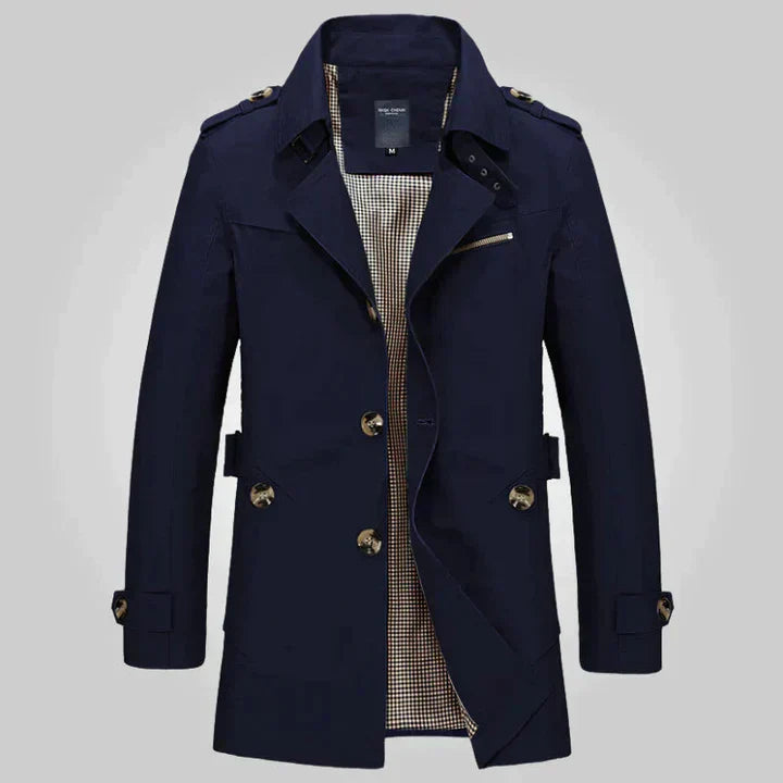 Elegant Trench Coat For Men