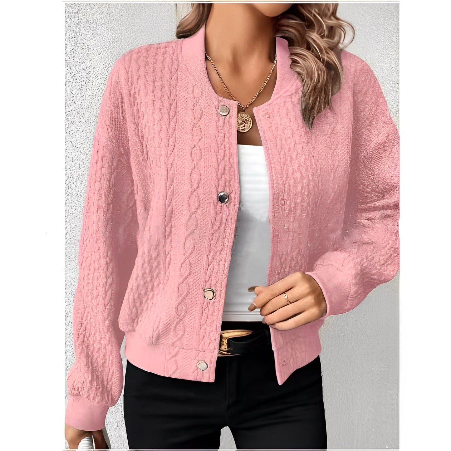 Women - Winter Baseball Jacket - Stylish & Warm - Cold Weather Comfort