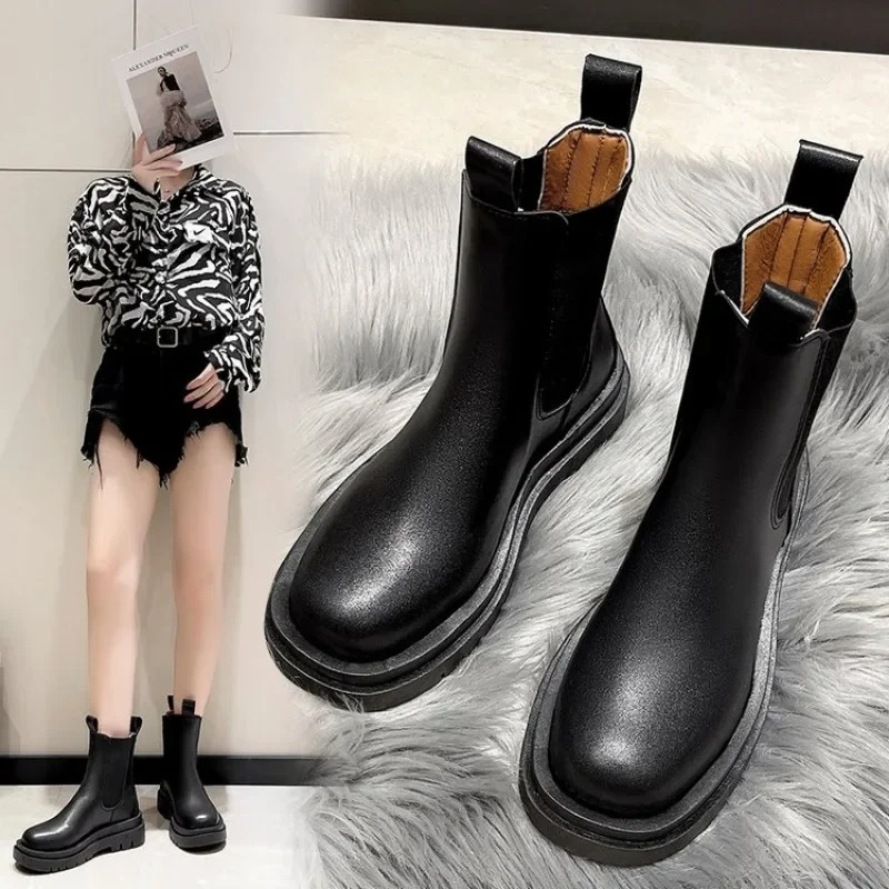 Women's Boots Easy Slip On with Elastic Sides