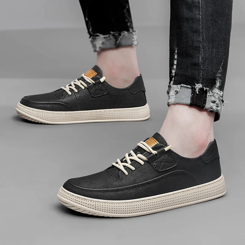 Men's Stylish Leather sneakers