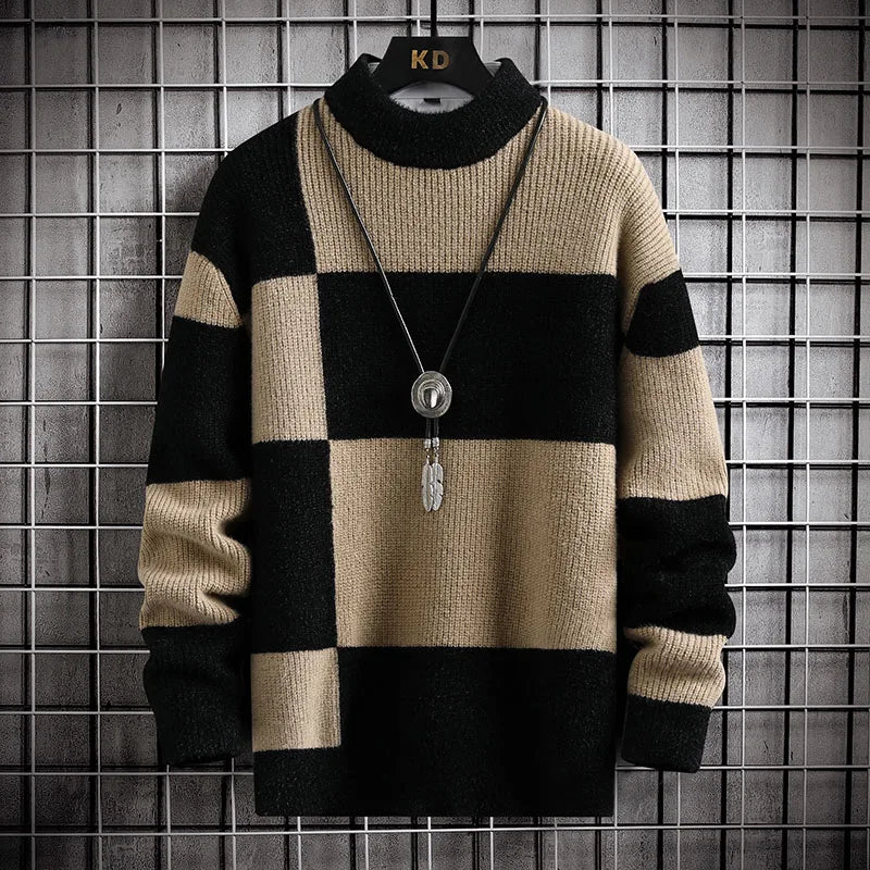 Fashionable Knitted Sweater