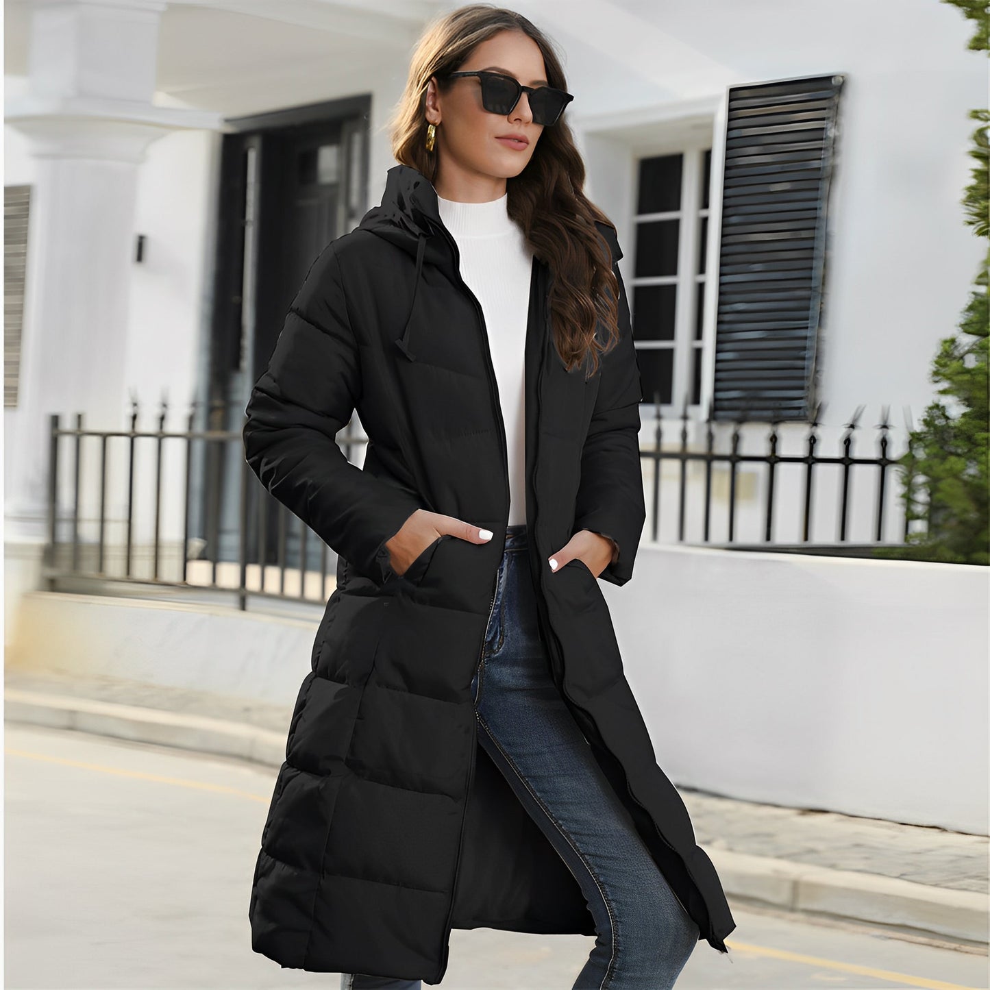 Women's Padded Jacket - Cotton Slim Fit - Stylish & Comfortable Outerwear for Every Season