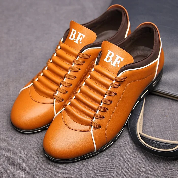 Men's Durable  leather sneakers