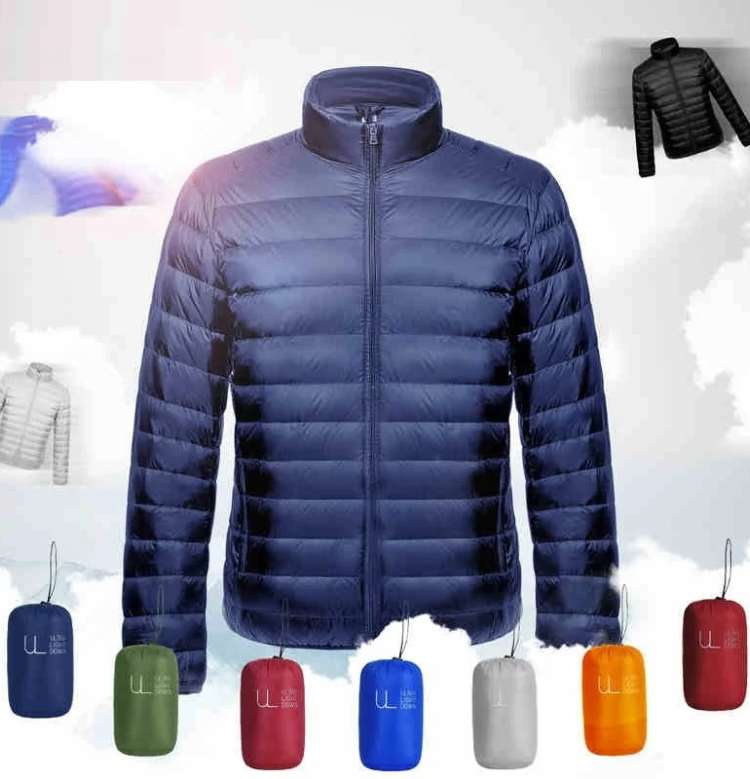 Men's windproof quilted transitional jacket