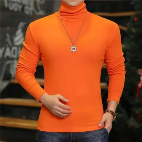 Breathable turtleneck jumper for everyday wear