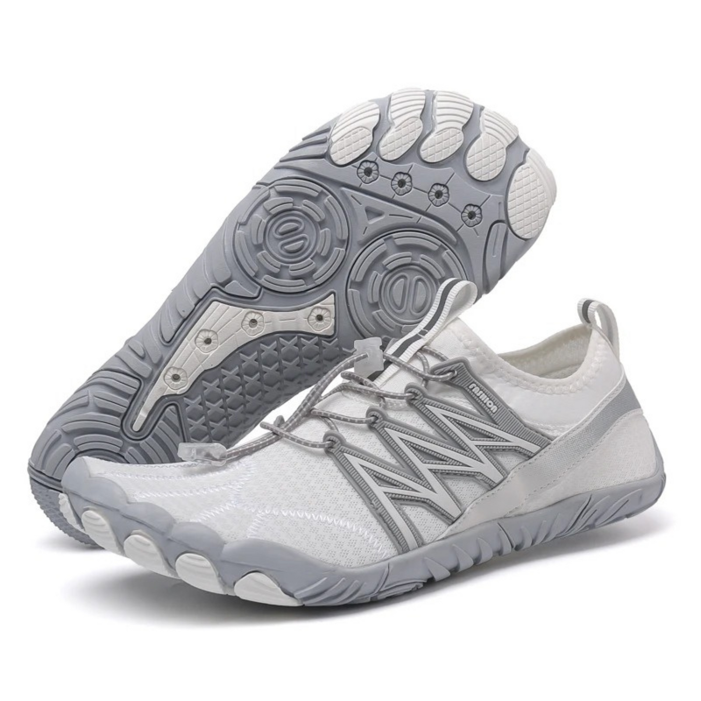 Quick drying athletic running barefoot shoes mens