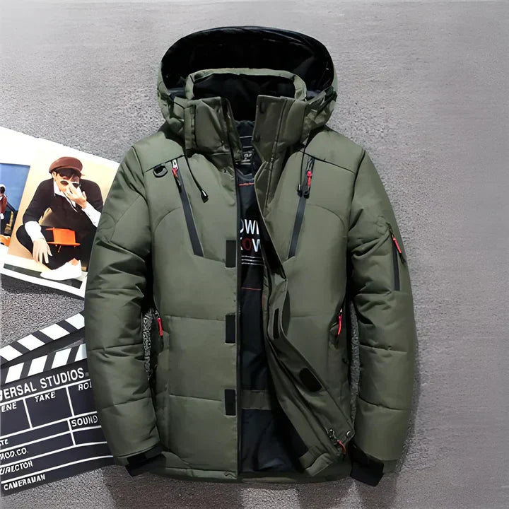 Luxurious down jacket