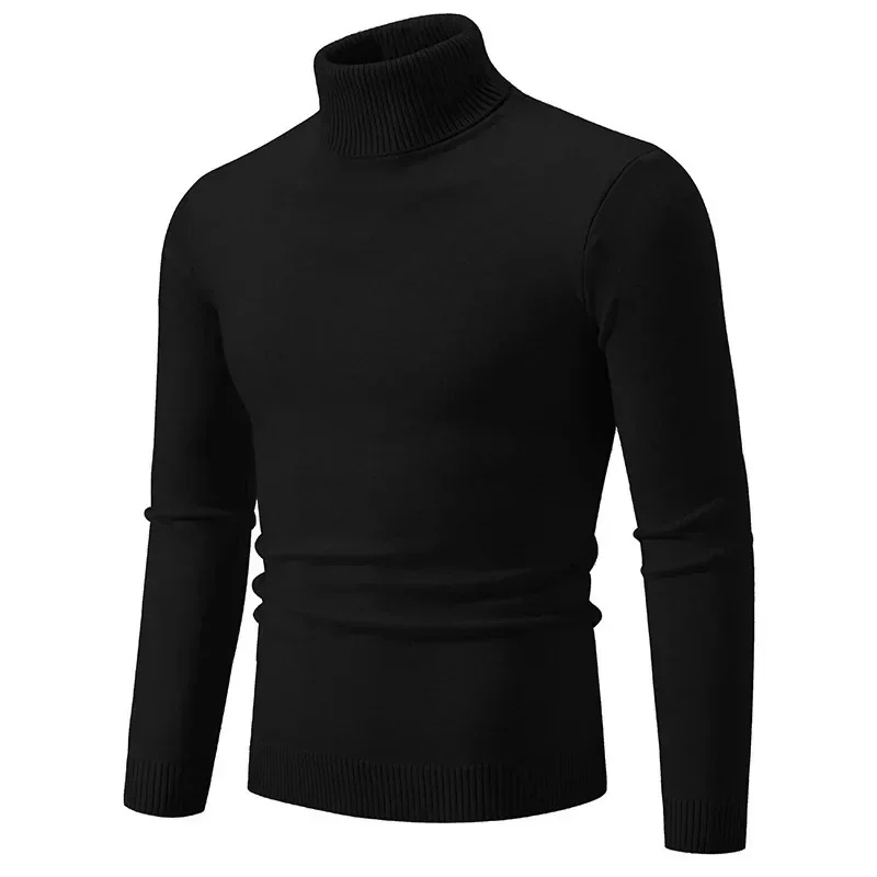 Stylish turtleneck jumper for cold days