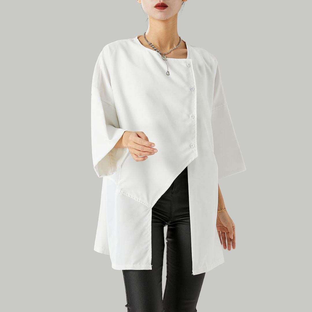 Stylish asymmetric blouse