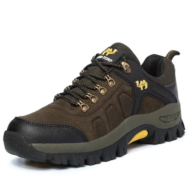 Hiking Shoes Men Waterproof Breathable Outdoor Shoes