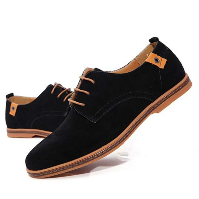 Men's suede shoes