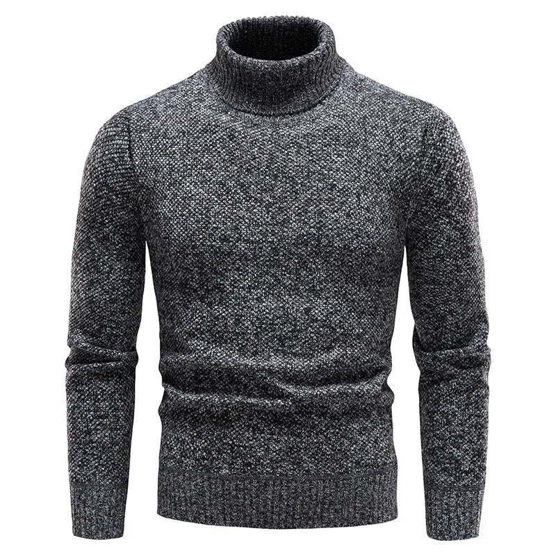 Stylish knitted turtleneck