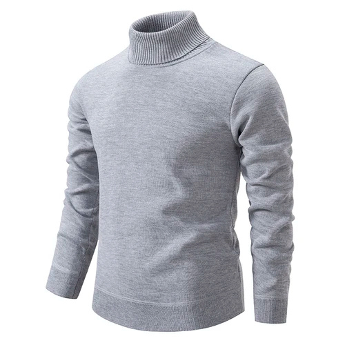 Classic knitted jumper turtleneck jumper men