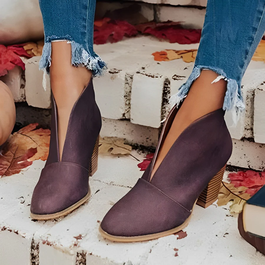 Booties | Stylish Open Ankle Boots