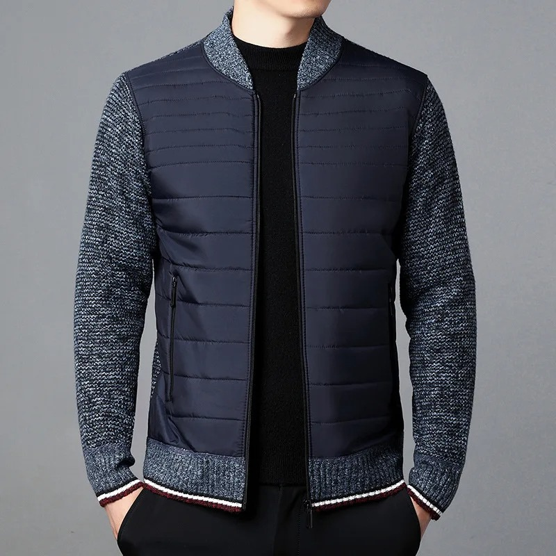 Men's quilted transition jacket