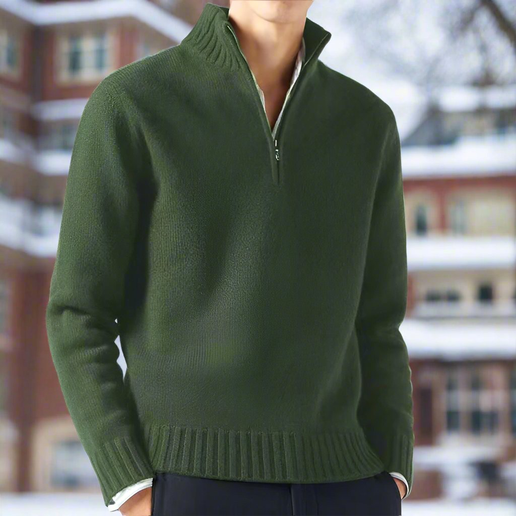 Men - Cashmere Jumper - Warm & Thick - Cozy Winter Essential for Ultimate Comfort