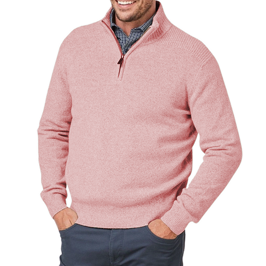 Men's three-quarter zip jumper