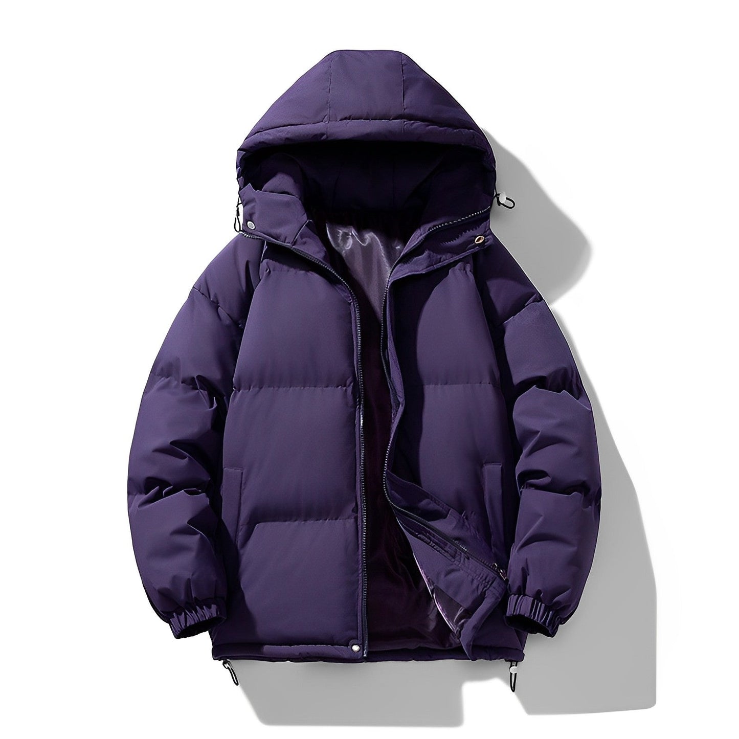 Women - Hooded Jacket - Thickly Padded - Warm Winter Outerwear