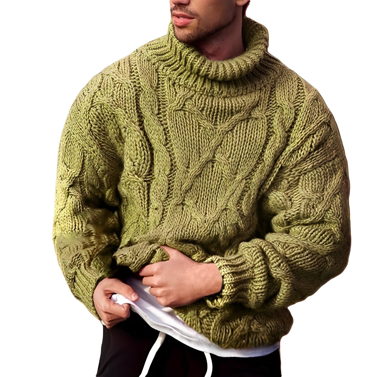 Men - Woollen Jumper - Warm Cozy Knit - Perfect for Chilly Days