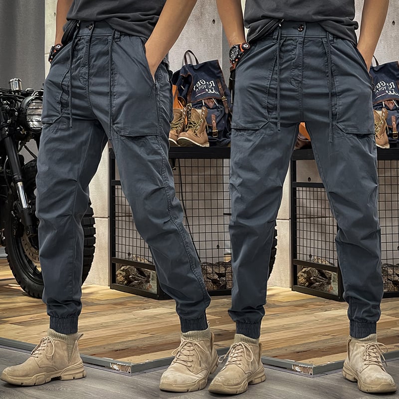 Stretchy cargo trousers