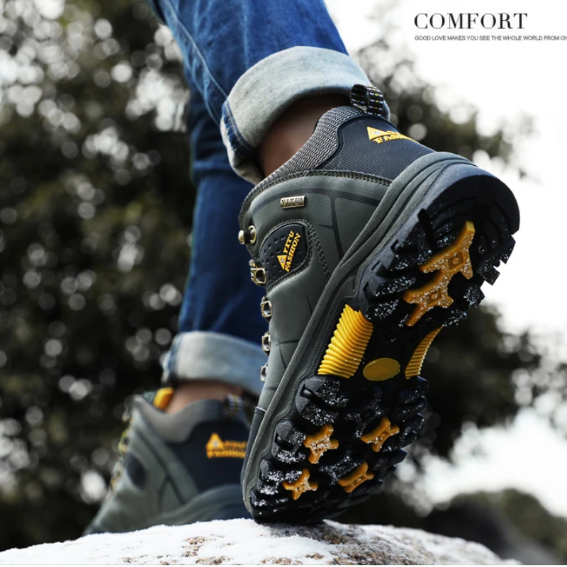 Shoes Men Waterproof Non-slip Outdoor Trekking