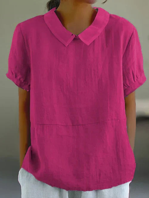 Women - Cotton Blouse - Soft & Comfortable - Elegant Style for Every Occasion