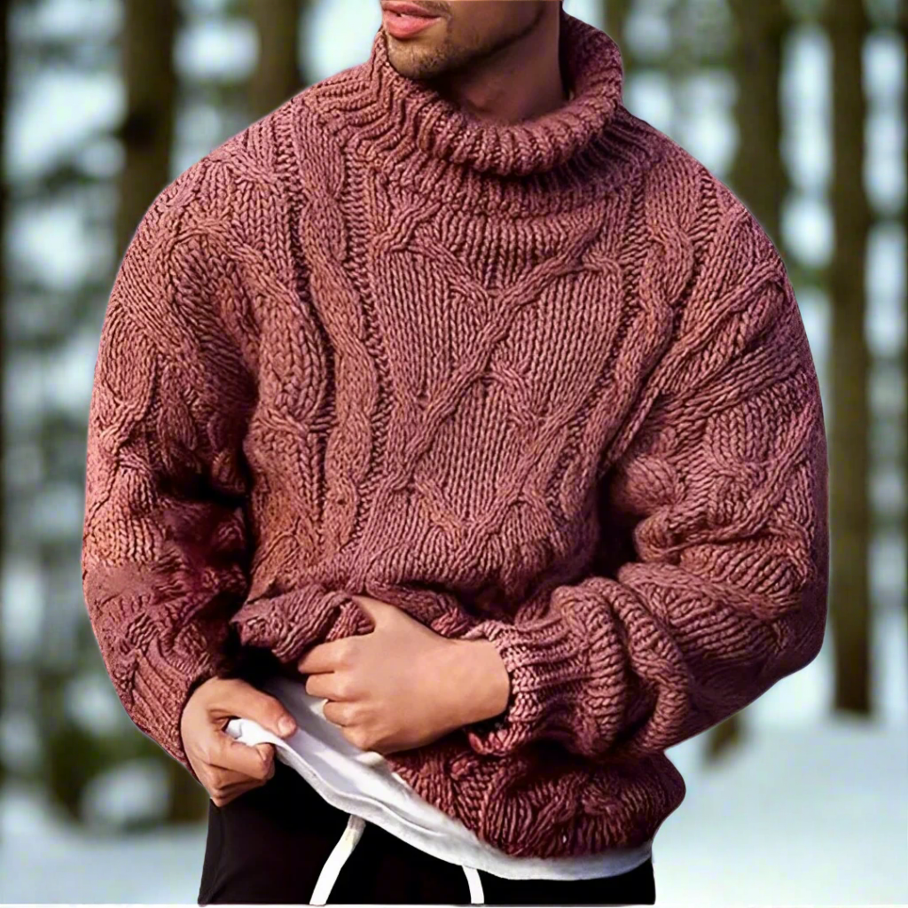 Men - Woollen Jumper - Warm Cozy Knit - Perfect for Chilly Days