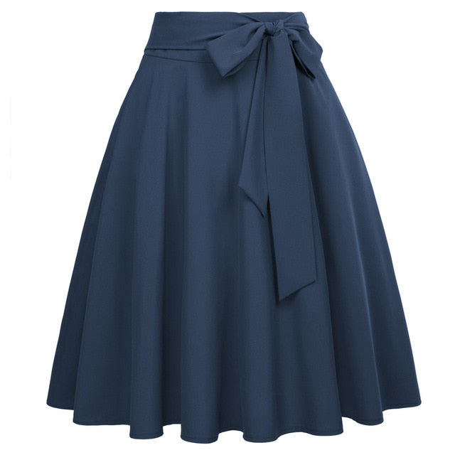 Ladies bust pleated skirt