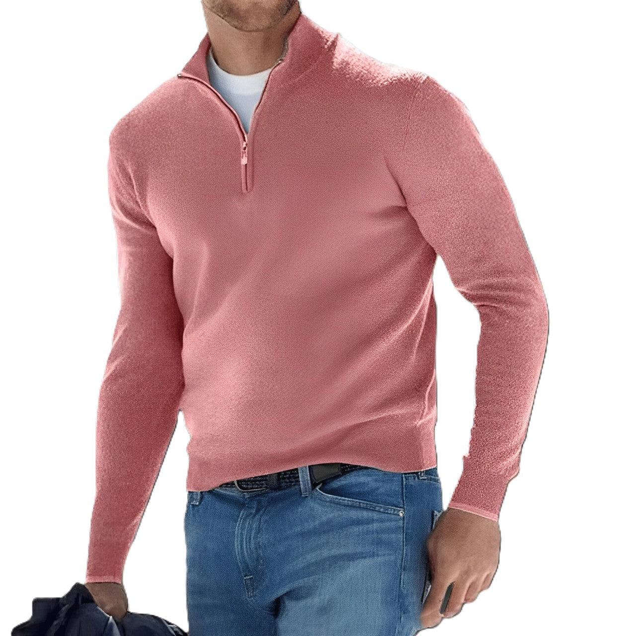 Men - Cashmere Jumper - Slim Fit - Luxurious Soft Cashmere Sweater for Ultimate Comfort and Style