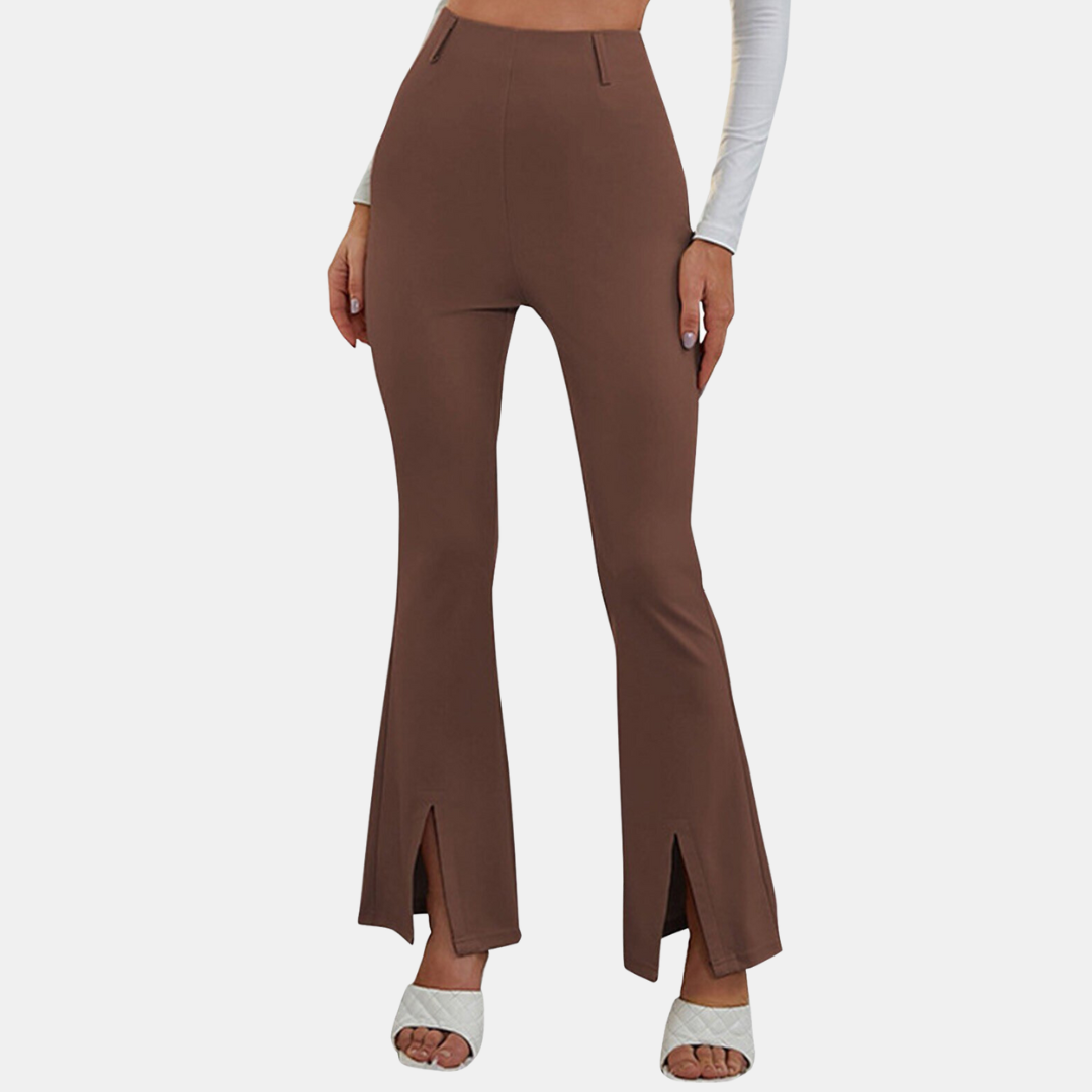 Stylish flared trousers