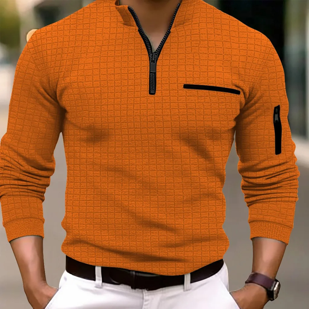 Structured knitted jumper