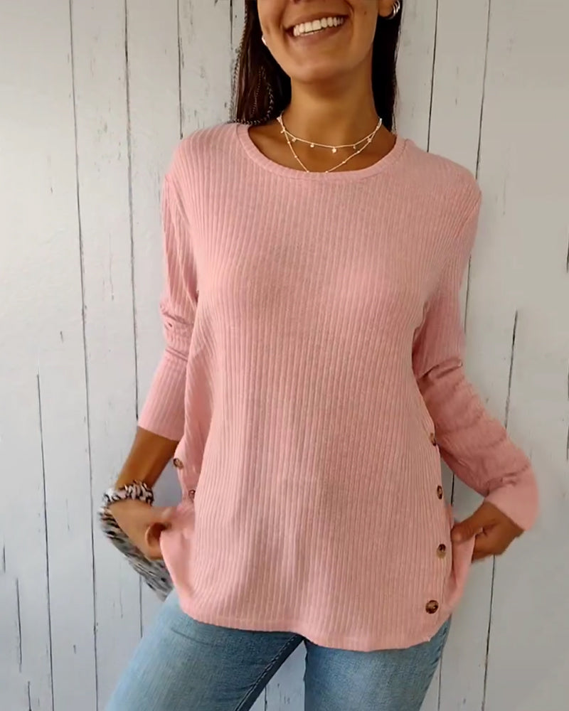 Long-sleeved top