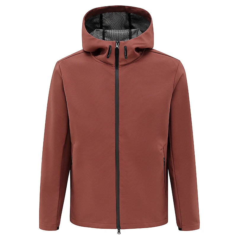 Men's mackintosh Waterproof Breathable with hood and zip