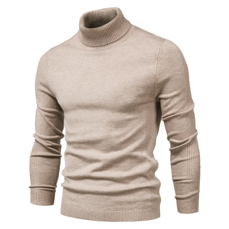 Fashionable slim fit knitted jumper