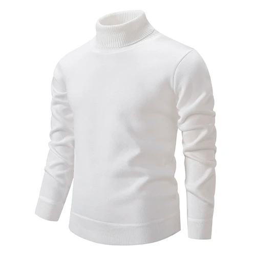 Classic knitted jumper turtleneck jumper men