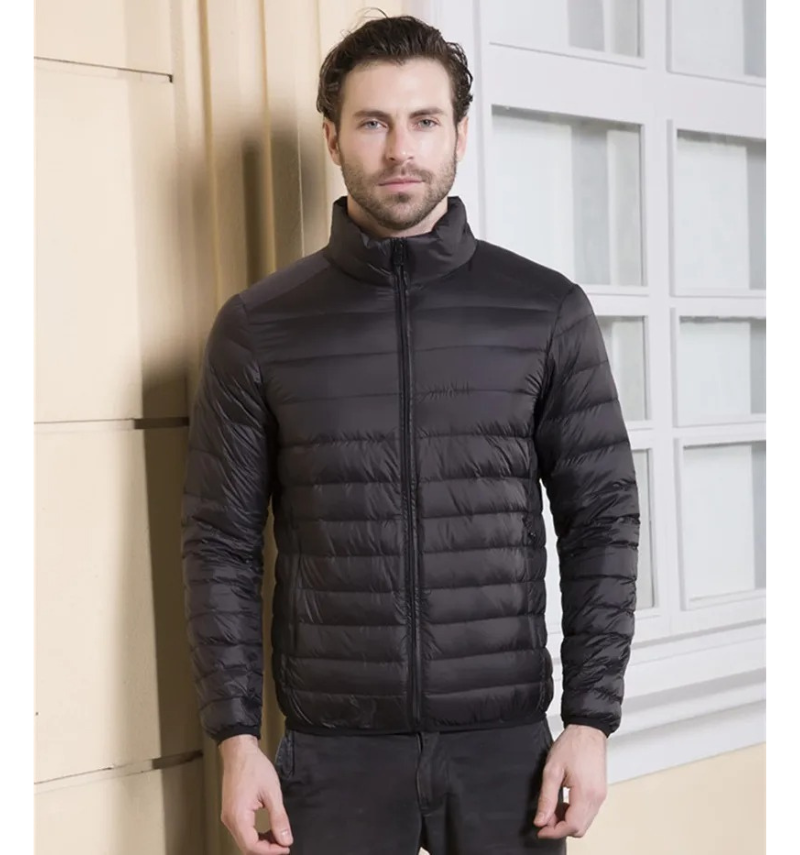 Men's Casual quilted transition jacket